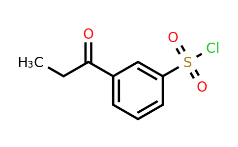 CAS 1152558-85-4 | 3-Propanoylbenzene-1-sulfonyl chloride