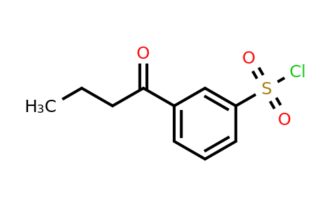 CAS 1152559-13-1 | 3-butanoylbenzene-1-sulfonyl chloride