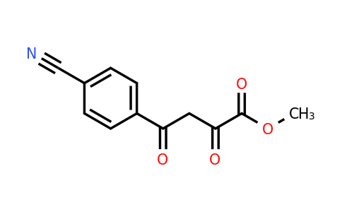 CAS 1152566-31-8 | Methyl 4-(4-cyanophenyl)-2,4-dioxobutanoate