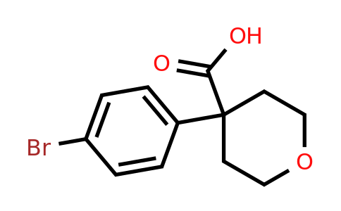 CAS 1152567-60-6 | 4-(4-Bromophenyl)oxane-4-carboxylic acid