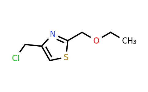 CAS 1152568-01-8 | 4-(Chloromethyl)-2-(ethoxymethyl)-1,3-thiazole