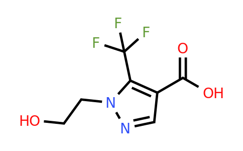 CAS 1152571-45-3 | 1-(2-Hydroxyethyl)-5-(trifluoromethyl)-1H-pyrazole-4-carboxylic acid