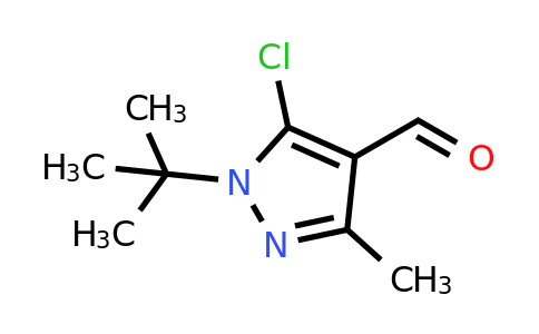 CAS 1152573-42-6 | 1-Tert-butyl-5-chloro-3-methyl-1H-pyrazole-4-carbaldehyde