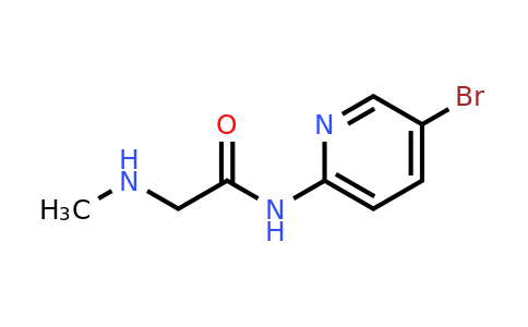 CAS 1152577-95-1 | N-(5-bromopyridin-2-yl)-2-(methylamino)acetamide