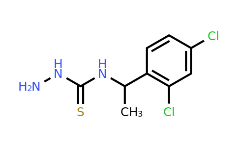 CAS 1152584-89-8 | 3-Amino-1-[1-(2,4-dichlorophenyl)ethyl]thiourea