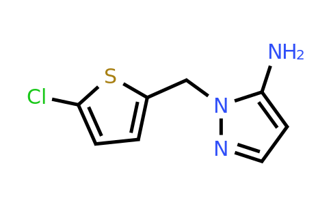 CAS 1152588-32-3 | 1-[(5-Chlorothiophen-2-yl)methyl]-1H-pyrazol-5-amine