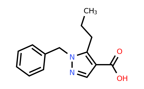 CAS 1152591-59-7 | 1-Benzyl-5-propyl-1H-pyrazole-4-carboxylic acid