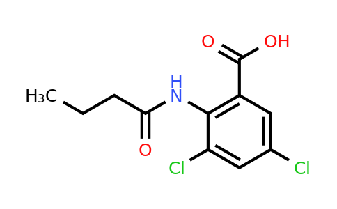 CAS 1152599-77-3 | 2-Butanamido-3,5-dichlorobenzoic acid