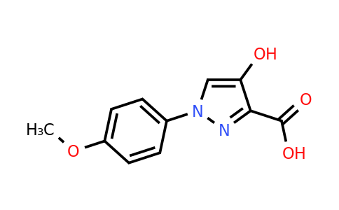 CAS 1152601-80-3 | 4-Hydroxy-1-(4-methoxyphenyl)-1H-pyrazole-3-carboxylic acid