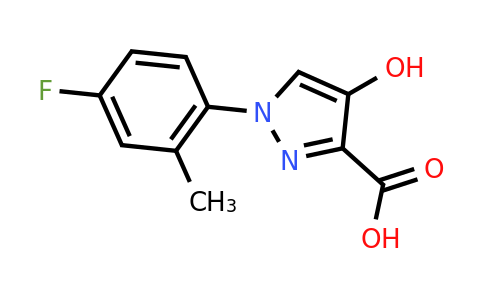 CAS 1152602-54-4 | 1-(4-fluoro-2-methylphenyl)-4-hydroxy-1H-pyrazole-3-carboxylic acid