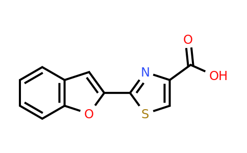 CAS 1152604-97-1 | 2-(1-Benzofuran-2-yl)-1,3-thiazole-4-carboxylic acid