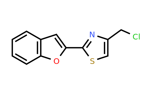 CAS 1152605-99-6 | 2-(1-benzofuran-2-yl)-4-(chloromethyl)-1,3-thiazole