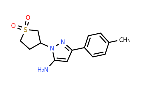 CAS 1152680-68-6 | 1-(1,1-dioxidotetrahydro-3-thienyl)-3-(4-methylphenyl)-1H-pyrazol-5-amine