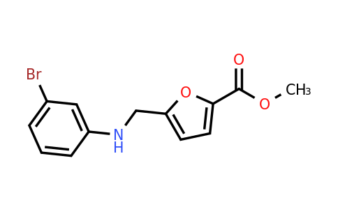 CAS 1152696-94-0 | Methyl 5-(((3-bromophenyl)amino)methyl)furan-2-carboxylate