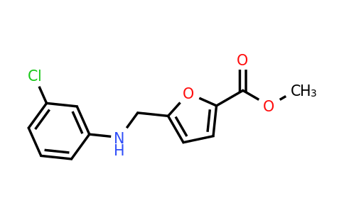 CAS 1152698-50-4 | Methyl 5-(((3-chlorophenyl)amino)methyl)furan-2-carboxylate