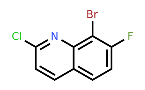 CAS 1152781-66-2 | 8-Bromo-2-chloro-7-fluoroquinoline