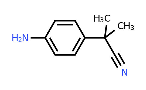 2-(4-aminophenyl)-2-methylpropanenitrile