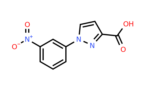 CAS 1152836-50-4 | 1-(3-Nitrophenyl)-1H-pyrazole-3-carboxylic acid