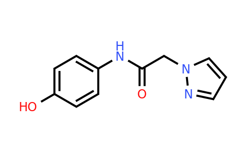 CAS 1152836-90-2 | N-(4-Hydroxyphenyl)-2-(1H-pyrazol-1-yl)acetamide