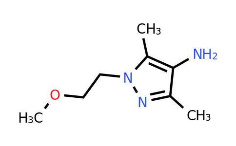 CAS 1152839-38-7 | 1-(2-methoxyethyl)-3,5-dimethyl-1H-pyrazol-4-amine