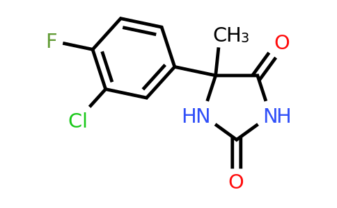 CAS 1152850-20-8 | 5-(3-chloro-4-fluorophenyl)-5-methylimidazolidine-2,4-dione