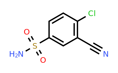 CAS 1152880-25-5 | 4-Chloro-3-cyanobenzenesulfonamide