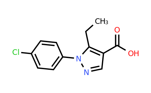 CAS 1152881-17-8 | 1-(4-chlorophenyl)-5-ethyl-1H-pyrazole-4-carboxylic acid