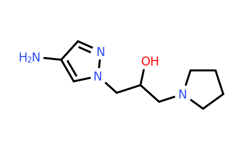 CAS 1152896-64-4 | 1-(4-Amino-1H-pyrazol-1-yl)-3-(pyrrolidin-1-yl)propan-2-ol