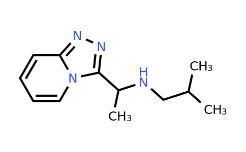 CAS 1152896-91-7 | (2-methylpropyl)(1-{[1,2,4]triazolo[4,3-a]pyridin-3-yl}ethyl)amine