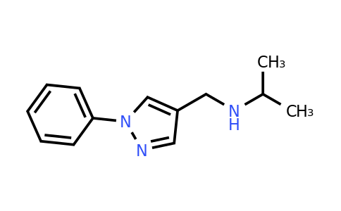 CAS 1152898-13-9 | [(1-phenyl-1H-pyrazol-4-yl)methyl](propan-2-yl)amine