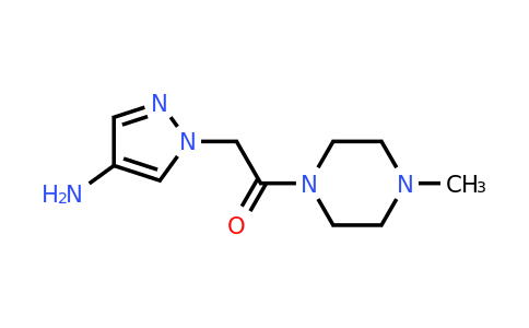 CAS 1152914-24-3 | 2-(4-Amino-1H-pyrazol-1-yl)-1-(4-methylpiperazin-1-yl)ethan-1-one