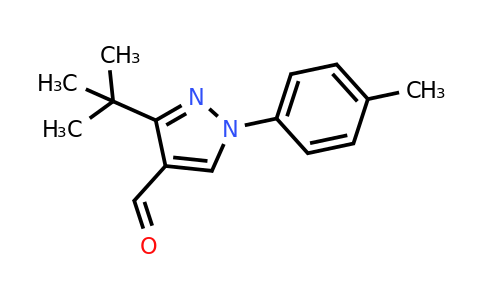 CAS 1152933-33-9 | 3-tert-butyl-1-(4-methylphenyl)-1H-pyrazole-4-carbaldehyde
