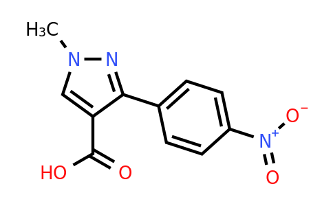 CAS 1152933-94-2 | 1-Methyl-3-(4-nitrophenyl)-1H-pyrazole-4-carboxylic acid