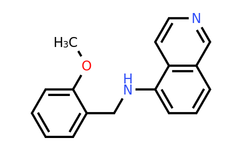 CAS 1152972-67-2 | N-[(2-Methoxyphenyl)methyl]isoquinolin-5-amine