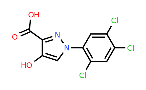 CAS 1152972-73-0 | 4-Hydroxy-1-(2,4,5-trichlorophenyl)-1H-pyrazole-3-carboxylic acid