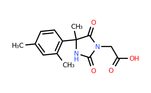 CAS 1152975-14-8 | 2-[4-(2,4-dimethylphenyl)-4-methyl-2,5-dioxoimidazolidin-1-yl]acetic acid