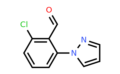 CAS 1152975-49-9 | 2-chloro-6-(1H-pyrazol-1-yl)benzaldehyde