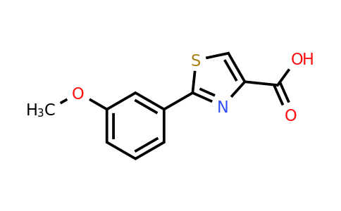 CAS 115299-07-5 | 2-(3-Methoxyphenyl)-1,3-thiazole-4-carboxylic acid