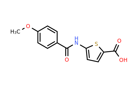 CAS 1152992-43-2 | 5-(4-methoxybenzamido)thiophene-2-carboxylic acid