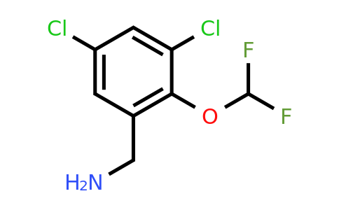 CAS 1152996-33-2 | [3,5-dichloro-2-(difluoromethoxy)phenyl]methanamine