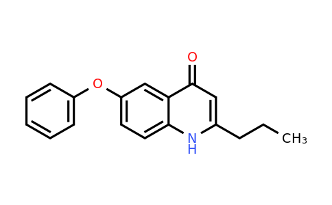 CAS 1153000-35-1 | 6-phenoxy-2-propyl-1,4-dihydroquinolin-4-one