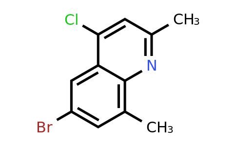 CAS 1153002-90-4 | 6-Bromo-4-chloro-2,8-dimethylquinoline