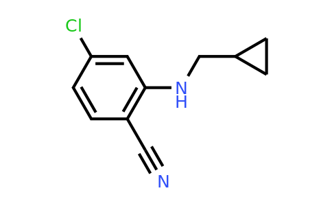 CAS 1153005-78-7 | 4-Chloro-2-[(cyclopropylmethyl)amino]benzonitrile