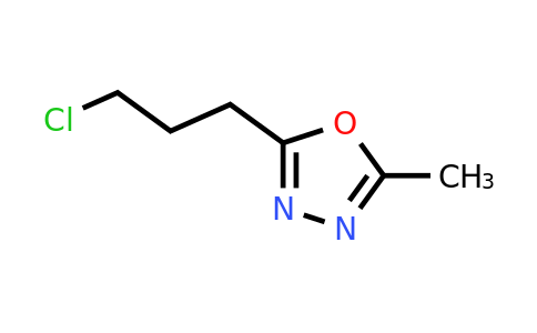 CAS 1153037-52-5 | 2-(3-chloropropyl)-5-methyl-1,3,4-oxadiazole