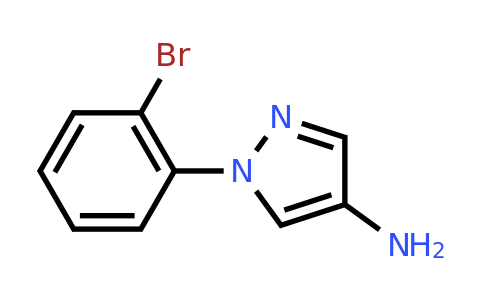 1-(2-bromophenyl)-1H-pyrazol-4-amine