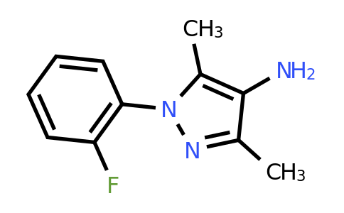 CAS 1153040-55-1 | 1-(2-fluorophenyl)-3,5-dimethyl-1H-pyrazol-4-amine