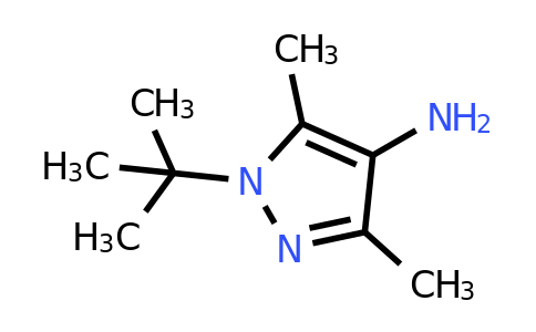 CAS 1153040-92-6 | 1-tert-Butyl-3,5-dimethyl-1H-pyrazol-4-amine