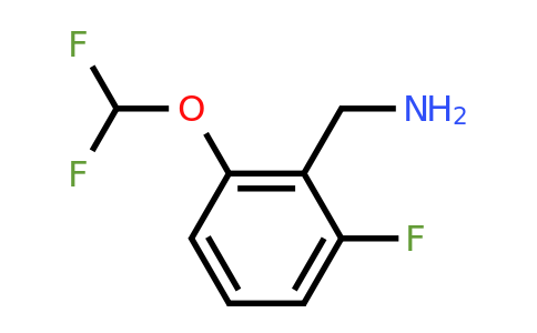 CAS 1153055-77-6 | (2-(difluoromethoxy)-6-fluorophenyl)methanamine