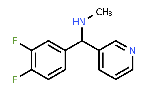 CAS 1153077-43-0 | [(3,4-Difluorophenyl)(pyridin-3-yl)methyl](methyl)amine