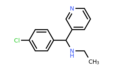 CAS 1153125-91-7 | [(4-Chlorophenyl)(pyridin-3-yl)methyl](ethyl)amine